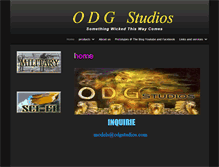 Tablet Screenshot of odgstudios.com